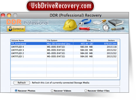 Mac DDR Recovery Software