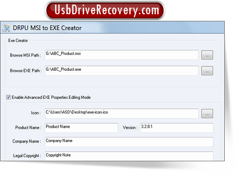 Setup Maker – MSI to EXE Screenshot
