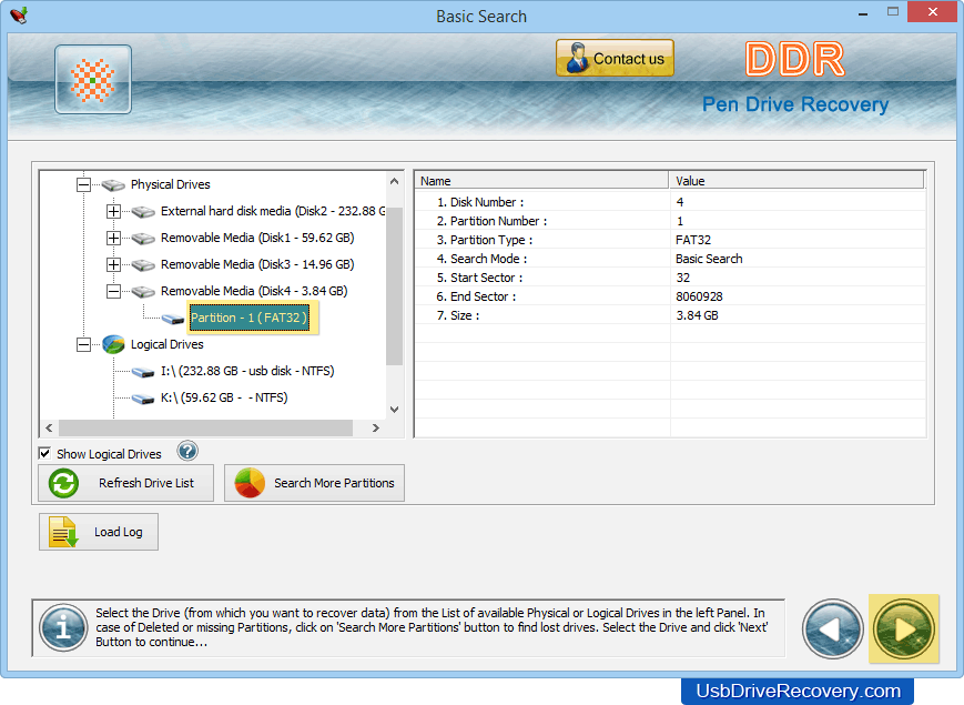 USB-Laufwerk Recovery Software