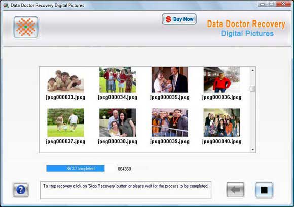 Screenshot of Recover Lost Photo