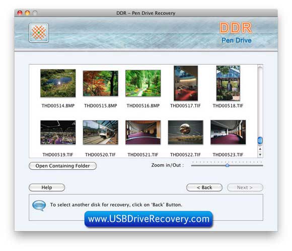 Screenshot of Mac OSX Recover 4.0.1.6