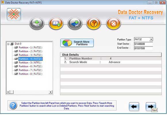 Screenshot of Windows Hard Drive Files Recovery 3.0.1.5