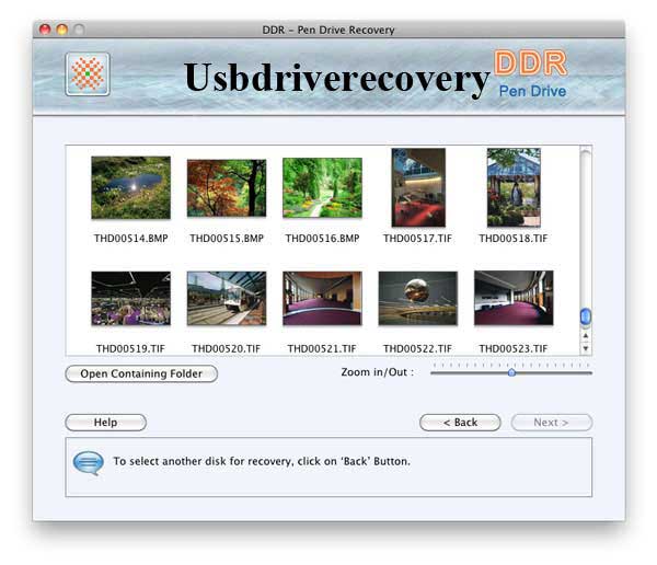 Screenshot of Mac Drive Recovery Software
