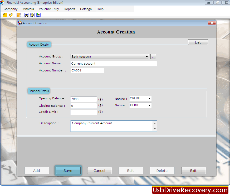 Software de Contabilidade - Enterprise Edition