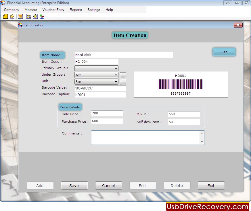 Buchhaltungssoftware - Enterprise Edition