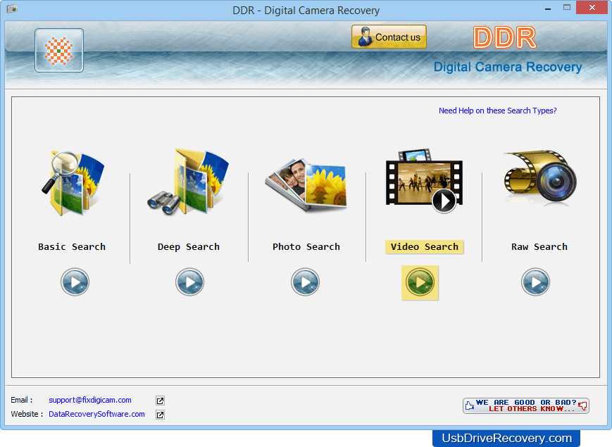 Digital Camera Data Recovery Software