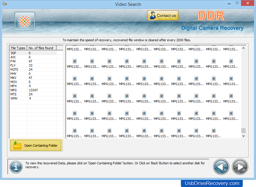 Software di recupero dati di fotocamera digitale