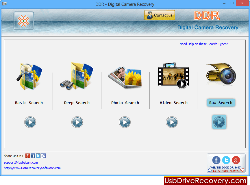 Digital Camera Data Recovery Software