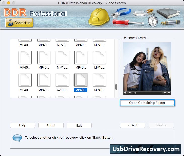 Mac DDR Recovery Software - Professional