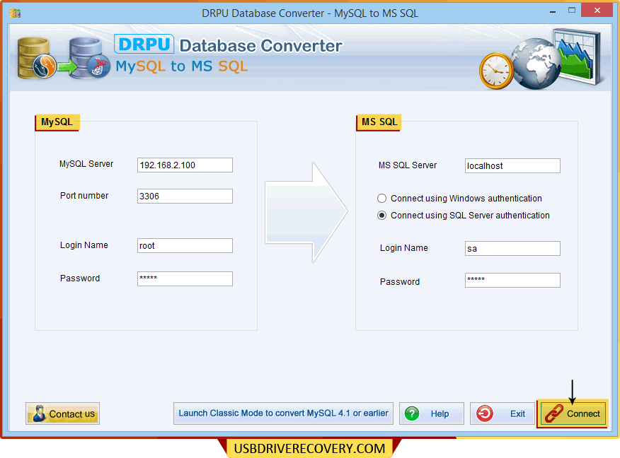 MySQL to MSSQL Database Conversion