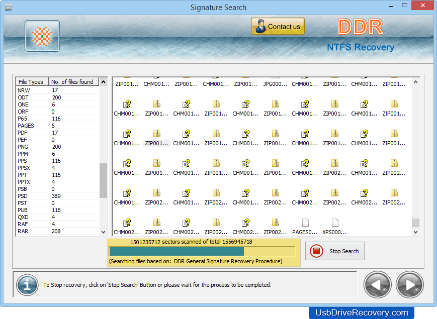 Software di recupero dati NTFS