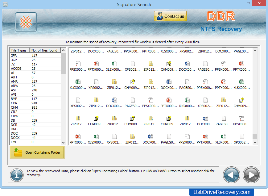 Программное обеспечение NTFS восстановление данных