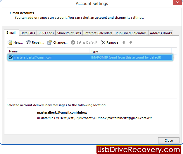 Outlook Express Password Recovery Software