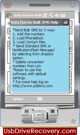 Bulk SMS Software for Pocket PC