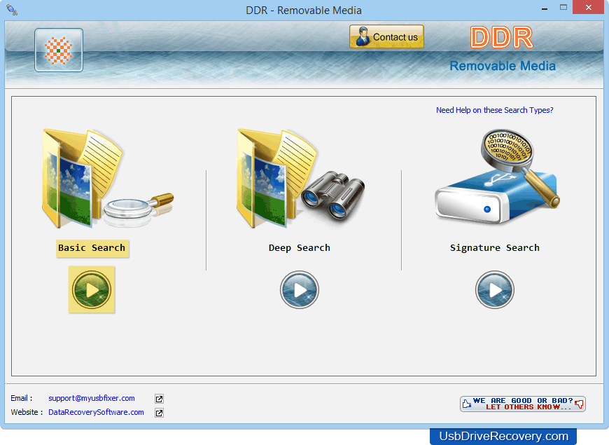 Verwijderbare Media Data Recovery Software