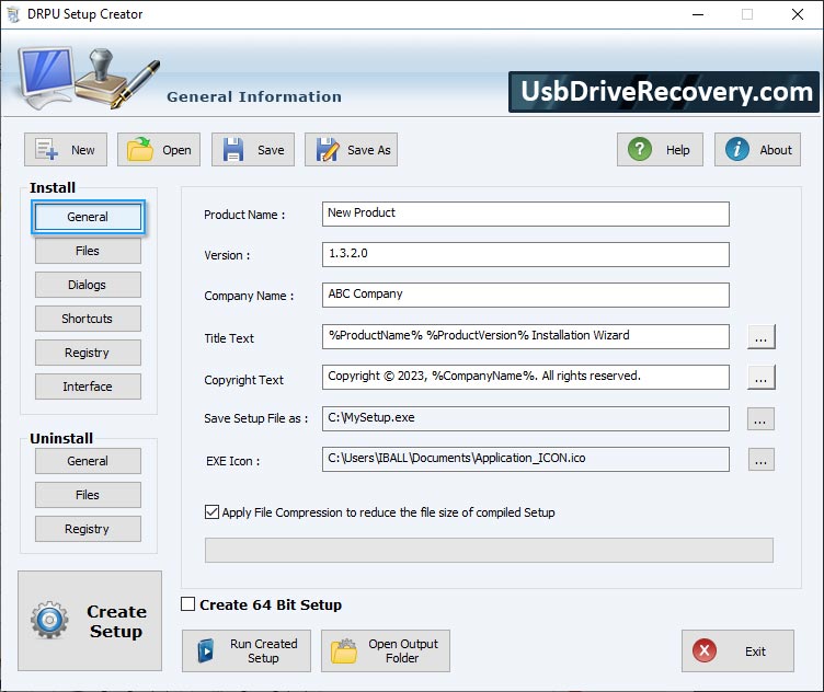 Setup Maker Software