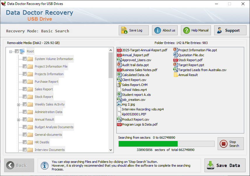 MAC USB Data Recovery Software